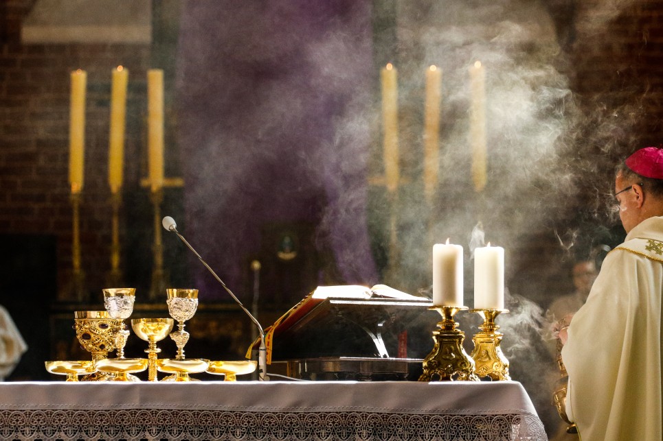 L'encens utilisé dans les églises